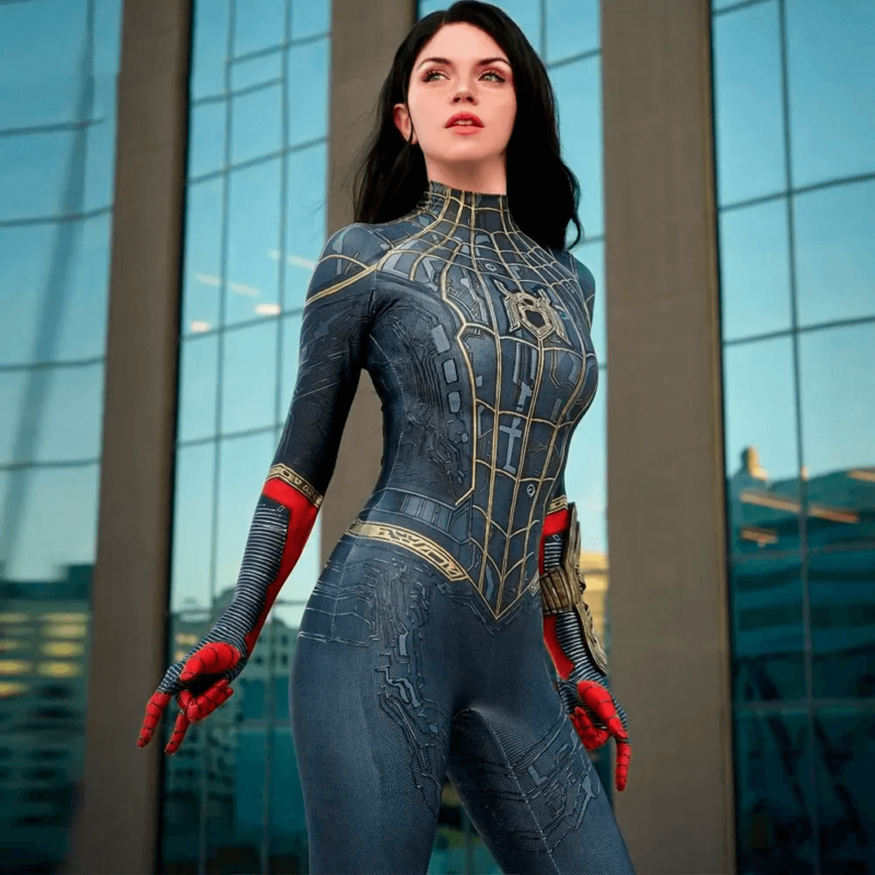 disfraz spiderman adulto mujer