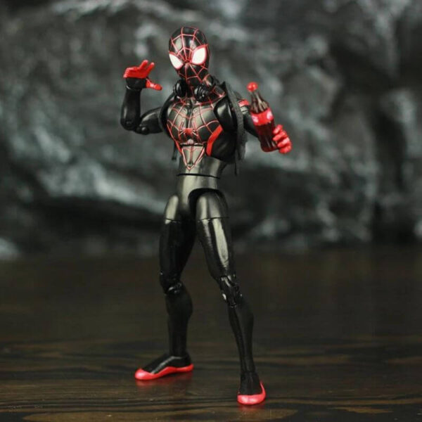 spider man miles morales figura articulada
