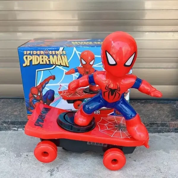 spiderman skateboard