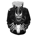 sudadera de spiderman negra