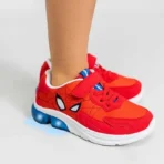 zapatillas de spiderman con luces